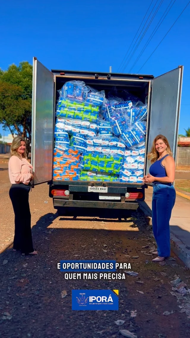 A Secretaria de Assistência Social agradece à OVG pelo apoio e pelos benefícios que estão chegando às famílias mais vulneráveis de Iporá.   Com o compromisso da prefeita Maysa Cunha e o carinho de dona Gracinha Caiado, seguimos fortalecendo nossa rede de solidariedade e cuidado com quem mais precisa.   Juntos, estamos transformando vidas! 💙   #AssistênciaSocial #ParceriaQueTransforma #OVG #PrefeituraDeIporá #RedeDeSolidariedade #gratidão