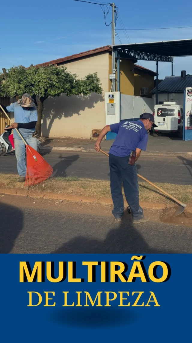 Tem quem veja só vassouras e rastelos… Mas por trás de cada passo, tem propósito, tem presença e tem um compromisso real com Iporá. 💛  A Prefeitura está nas ruas com um grande mutirão de limpeza, cuidando de cada cantinho da nossa cidade. E o mais bonito disso tudo? É ver o time unido, servidores, secretários e a nossa prefeita Maysa Cunha, todos tocando em frente — com o coração cheio de vontade e os pés firmes no chão.  Porque quem tá no propósito, toca em frente, faz a hora — não espera acontecer. E é assim que construímos uma cidade melhor: com ação, com trabalho e com amor por Iporá. ✨  #PrefeituraDeIporá #MutirãoDeLimpeza #TrabalhoComPropósito #TocandoEmFrente #PrefeitaPresente #CuidandoDeIporá