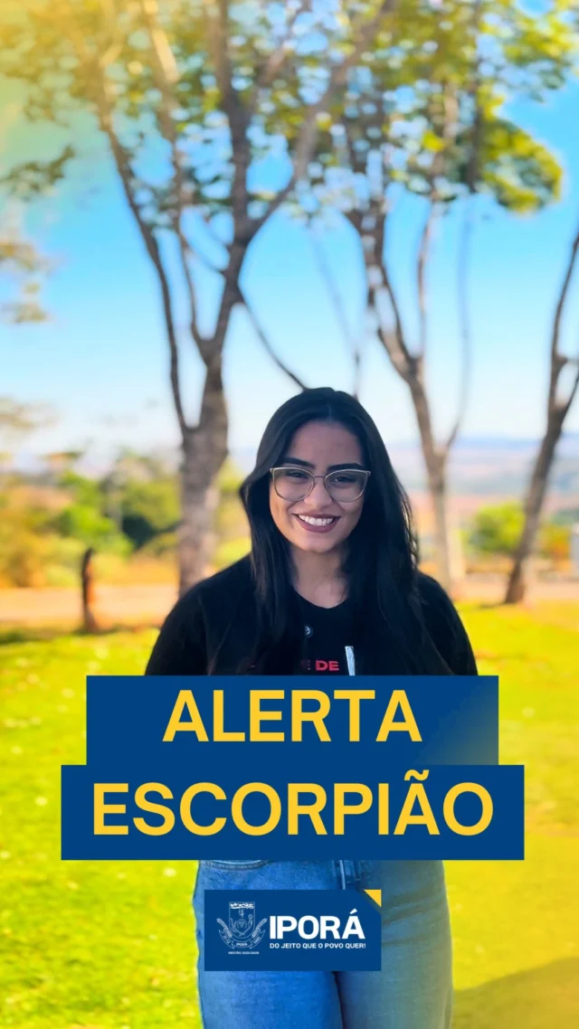 🚨 ATENÇÃO, IPORÁ! Agosto é o mês mais perigoso do ano quando o assunto é escorpião. Nesta época, eles se reproduzem, as fêmeas ficam com maior concentração de veneno e sobem para a superfície — aumentando o risco de acidentes.  ⚠️ Previna-se: ✅ Mantenha quintais limpos e sem entulhos ✅ Tampe os ralos com telas ✅ Afaste camas e berços da parede ✅ Cuidado com rachaduras nas paredes ✅ Lixo sempre tampado ✅ Verifique sapatos e roupas antes de usar  💉 A picada é muito dolorida e perigosa, especialmente para crianças e idosos. 📞 Em caso de acidente, procure atendimento médico imediatamente e, se possível, leve o escorpião para identificação.  #PrefeituraDeIporá #CombateAoEscorpião #Saúde #Prevenção #Agosto #Segurança