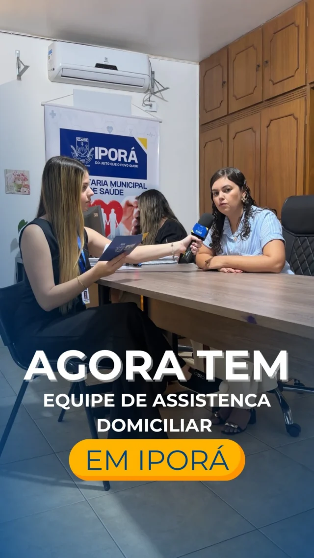 Investir em Saúde é Investir no Futuro 💙🏥✨  Hoje, estivemos na Secretaria Municipal de Saúde com a coordenadora da Atenção Básica, Mara Rúbia, que falou sobre as novidades e nos explicou mais sobre o E-Multi e também sobre a Assistência Domiciliar, que leva atendimento humanizado diretamente às casas dos pacientes que necessitam de acompanhamento especial.  Uma grande equipe trabalhando para mais qualidade e atenção à nossa população. 🌟  #Saúde #AtençãoBásica #EMulti #AssistênciaDomiciliar #CuidadoComAsPessoas #MaisAvanços #SaúdeParaTodos #TrabalhoQueTransforma #Iporá