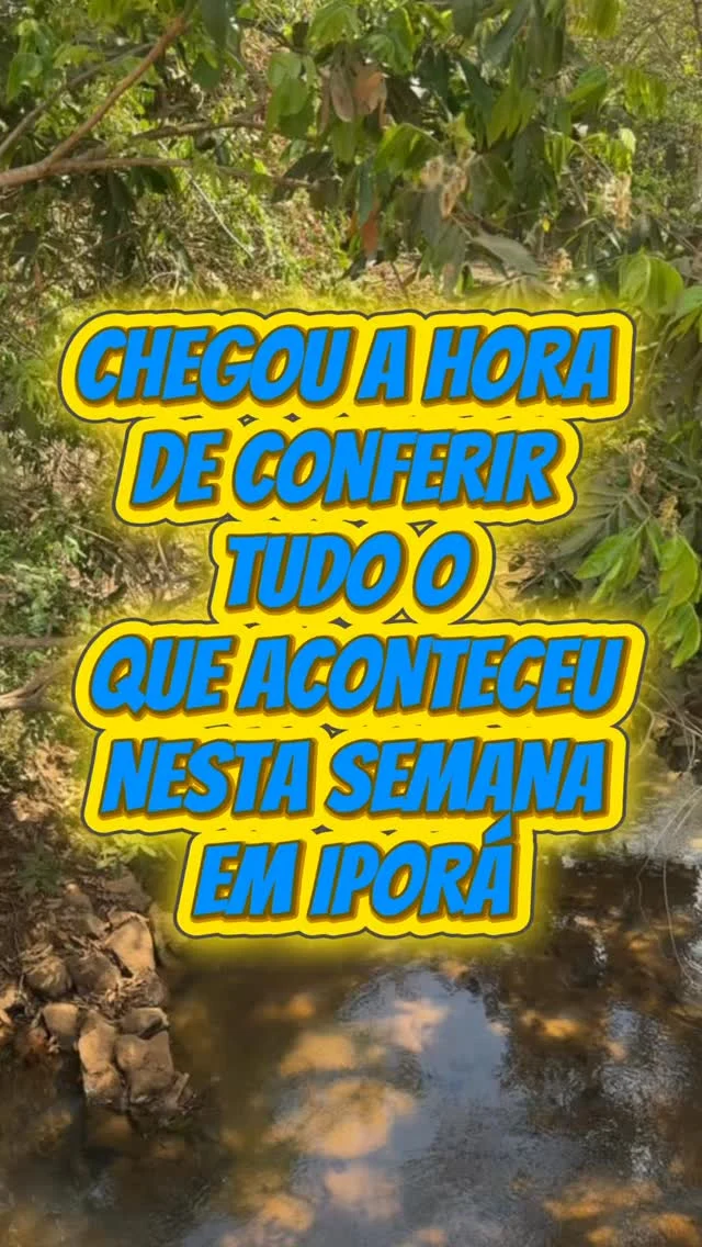 Mais uma semana de muito trabalho e conquistas em Iporá!  🛠️ Pontes revitalizadas e novas construções garantindo mais segurança e mobilidade. 🏥 Saúde em destaque com a reinauguração da UPA 24h totalmente reformada. 🏫 Campanhas educativas e investimentos em tecnologia para melhorar os serviços públicos. ⚽ Novidades na Copa Iporá 2025 com premiação em dinheiro. 🏡 E para fechar, a assinatura do termo que garante a construção de 50 casas populares.  Iporá avançando a cada dia, com resultados que transformam a vida da nossa gente!   #Ipora #Avanço #Trabalho #Conquistas #Gestão #Obras #Saúde #Educação #Esporte #Habitação #PrefeituraDeIpora #IporaAvançando