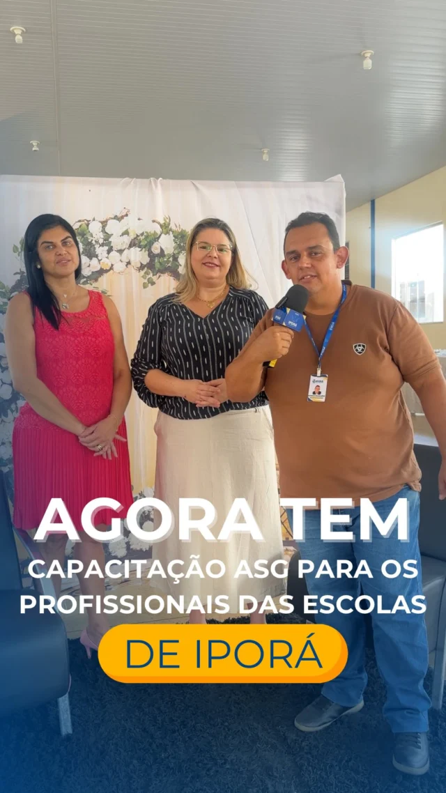 🧯 1ª Capacitação para Auxiliares de Serviços Gerais, Porteiros e Serventes das Unidades da Rede Municipal!  📚 Pela primeira vez, a Prefeitura Municipal de Iporá realiza uma capacitação voltada aos profissionais que atuam nas escolas municipais, com o objetivo de prepará-los para agir em situações emergenciais dentro das unidades escolares. 💪🏫  Tudo isso para cuidar com responsabilidade e carinho das nossas crianças — a maior joia dos pais. 💛👧👦  #PrefeituraDeIporá #EducaçãoComCuidado #Capacitação #SegurançaNasEscolas #IporáAvança