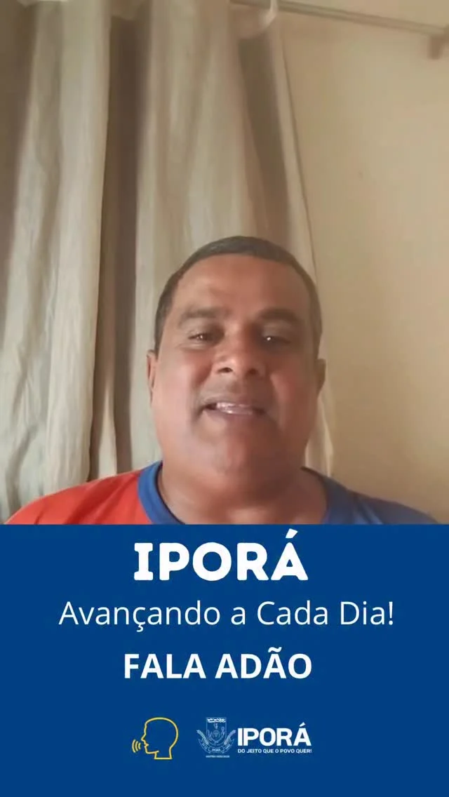Iporá avançando a cada dia! 🚀  O Adão, um dos organizadores da Copa Iporá 2025, parabenizou a presença e participação dos jogadores amadores e agradeceu à prefeita Maísa Cunha pelo apoio e valorização do esporte no nosso município. ⚽💚  #CopaIporá2025 #EsporteÉVida #IporáAvança #PrefeituraDeIporá