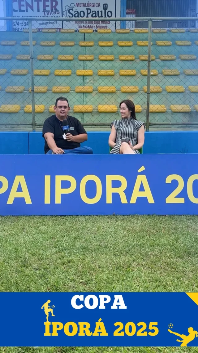 🏆 Boletim da Copa Iporá 2025! ⚽️  A diretora de Esportes, Zênia, trouxe um panorama completo da competição, que está movimentando Iporá e toda a região!   São 21 equipes disputando nas categorias Livre, Master 40+ e Feminino Society, com grandes talentos locais e regionais em campo. 💪⚽️  As partidas seguem acontecendo nos estádios Ferreirão e Ferreirinha, e os resultados atualizados mostram o quanto a disputa está acirrada!   #CopaIporá2025 #EsporteÉVida #PrefeituraDeIporá #Ferreirão #Ferreirinha #OrgulhoDeIporá #EsporteQueTransforma
