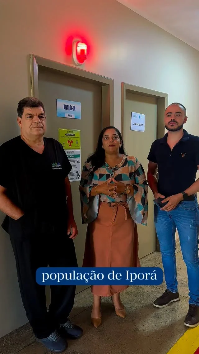 Raio-X da UPA em pleno funcionamento  Informamos que o serviço de Raio-X da UPA foi restabelecido na última sexta-feira e segue operando normalmente.  Ressaltamos que, durante o período de manutenção, todos os pacientes receberam atendimento, sendo direcionados ao Hospital Municipal ou à rede privada quando necessário.  A Gestão Municipal reafirma seu compromisso em garantir um atendimento de qualidade, digno e respeitoso para toda a população.  #Saúde #Iporá #GestãoMunicipal Transparência Compromisso