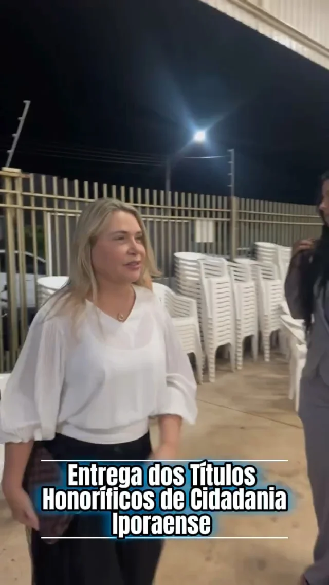 A Câmara de Vereadores de Iporá realizou a cerimônia de entrega do Título Honorífico de Cidadania Iporaense, um dos reconhecimentos mais significativos oferecidos pelo município. O evento homenageou pessoas que, ao longo de sua trajetória, contribuíram de maneira marcante para o desenvolvimento de Iporá, deixando impacto positivo nas áreas social, cultural e comunitária.  Esse tipo de homenagem tem grande importância para a população, pois fortalece o reconhecimento público daqueles que ajudam a construir, no dia a dia, uma cidade melhor. Além de valorizar trajetórias individuais, a solenidade reforça o sentimento de união e pertencimento entre os iporaenses, mostrando que cada contribuição — seja em projetos, ações ou serviços prestados — tem valor e merece ser celebrada.  A cerimônia contou também com a presença da prefeita Maysa Cunha, que acompanhou o momento com proximidade e naturalidade. Sua participação acrescentou ainda mais significado ao evento, demonstrando atenção e respeito aos homenageados, além de reforçar o apoio da gestão municipal a iniciativas que valorizam quem faz a diferença na cidade. Sem discursos exagerados, mas com presença marcante, a prefeita se somou ao gesto de reconhecimento promovido pela Câmara.  Assim, o Título Honorífico de Cidadania Iporaense não foi apenas uma homenagem, mas um encontro que celebrou histórias, agradeceu contribuições e reafirmou o compromisso coletivo com o futuro de Iporá.  #Iporá #CidadaniaIporaense #TítuloHonorífico CâmaraDeVereadores MaysaCunha GestãoMunicipal Reconhecimento OrgulhoIporaense EventosMunicipais Homenagem